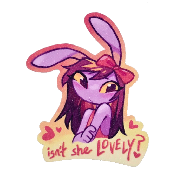 LOVELY JAX STICKER