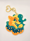 SQUEAKY! POOLTOY PVC RUBBER KEYCHAIN
