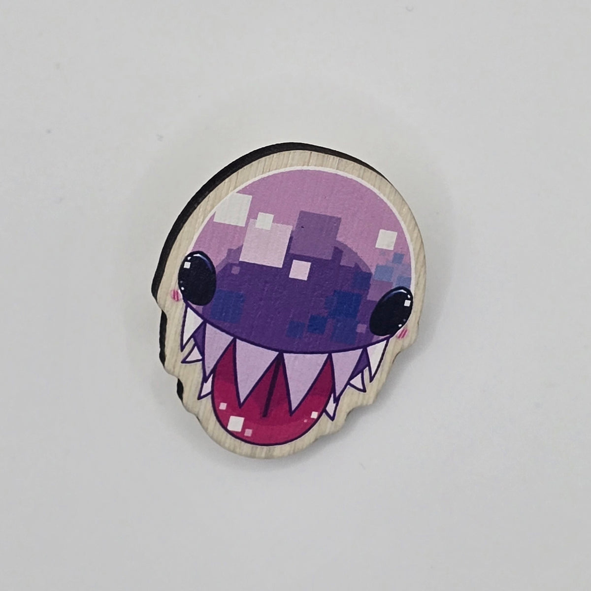 BUBBLE WOODEN PIN