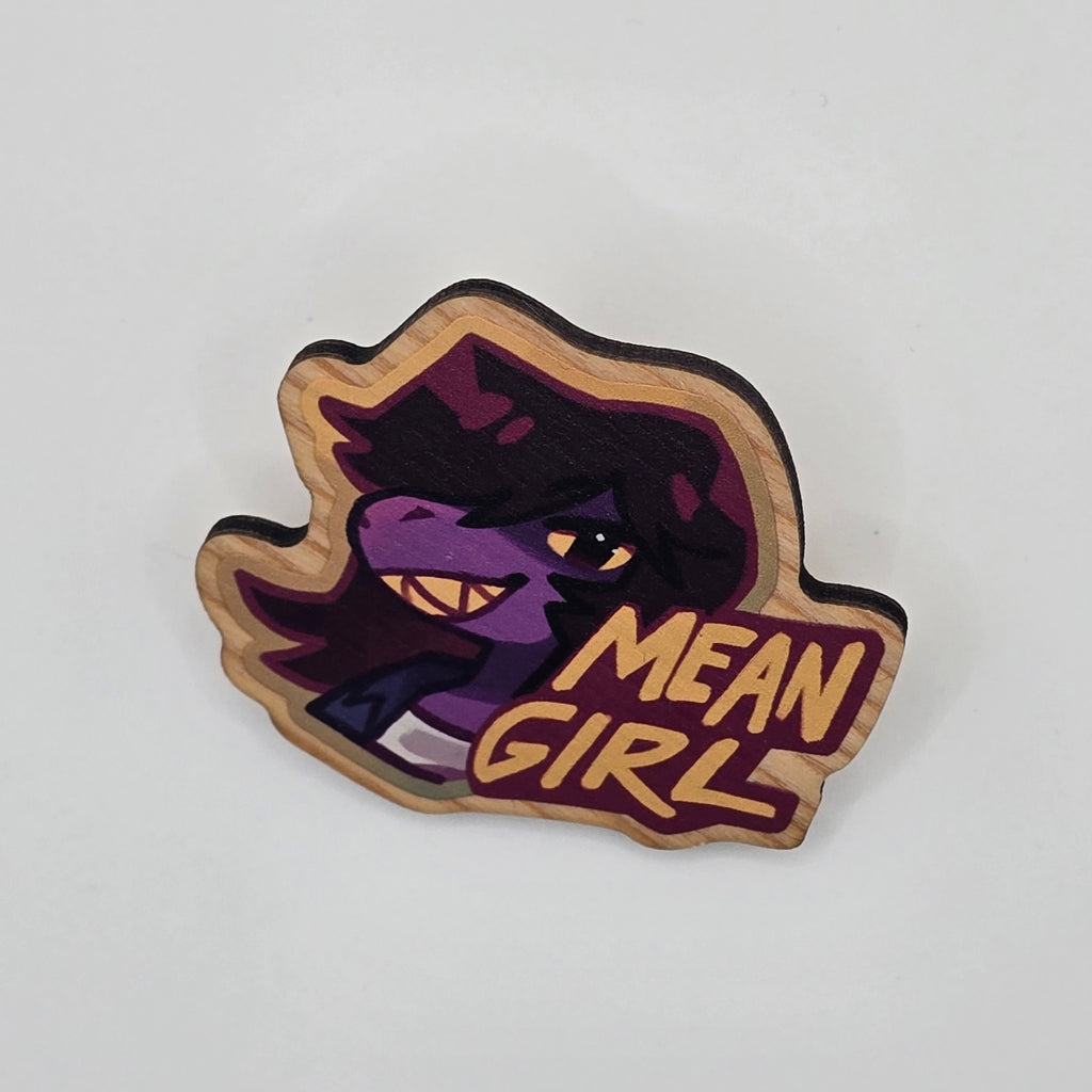 DELTARUNE WOODEN PINS