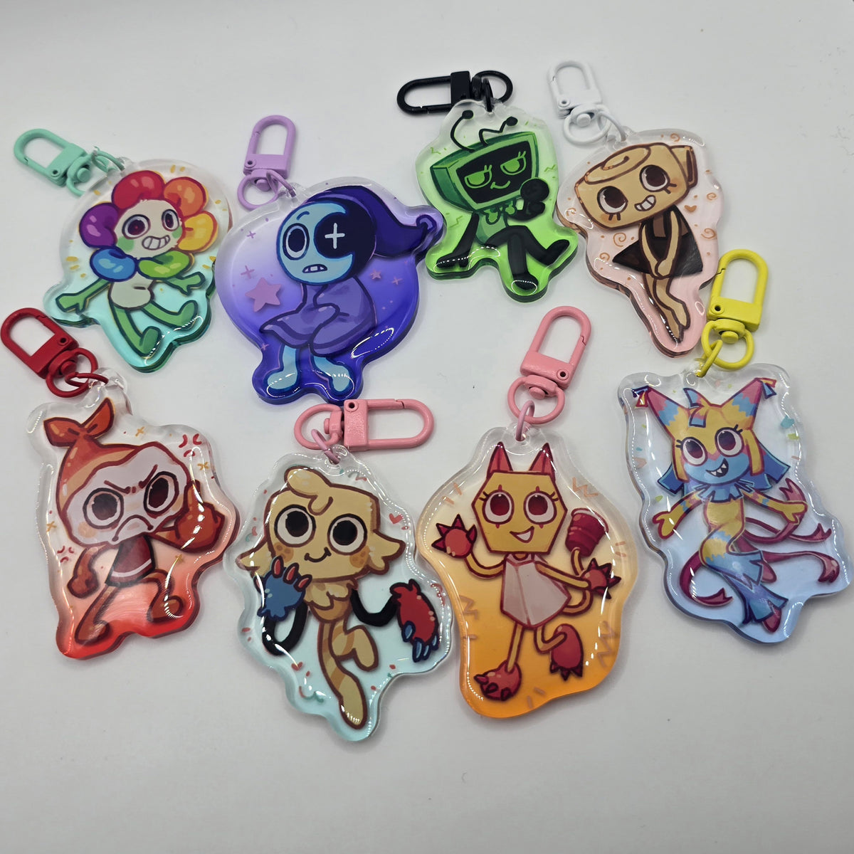 DANDY'S WORLD KEYCHAINS