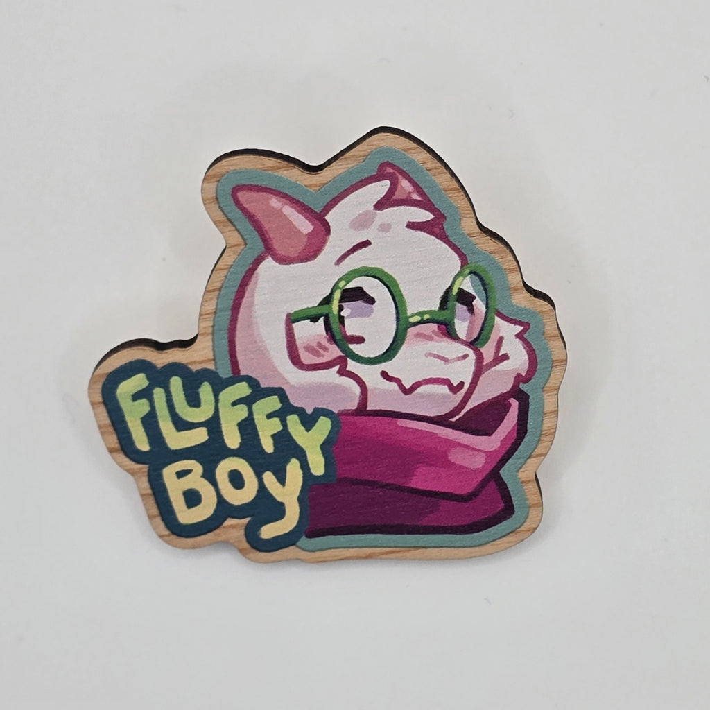 DELTARUNE WOODEN PINS