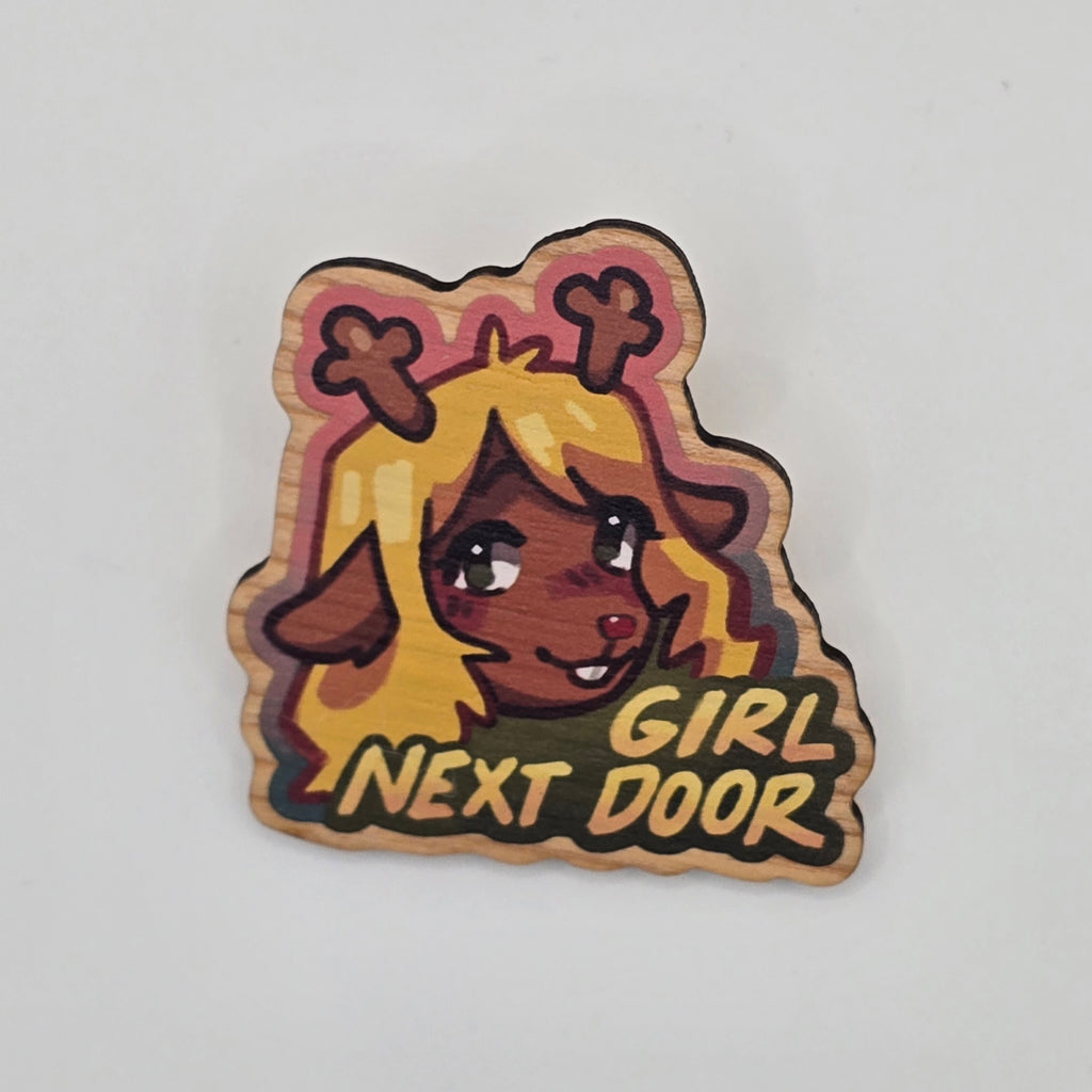 DELTARUNE WOODEN PINS